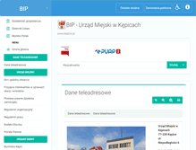 Tablet Screenshot of bip.kepice.pl